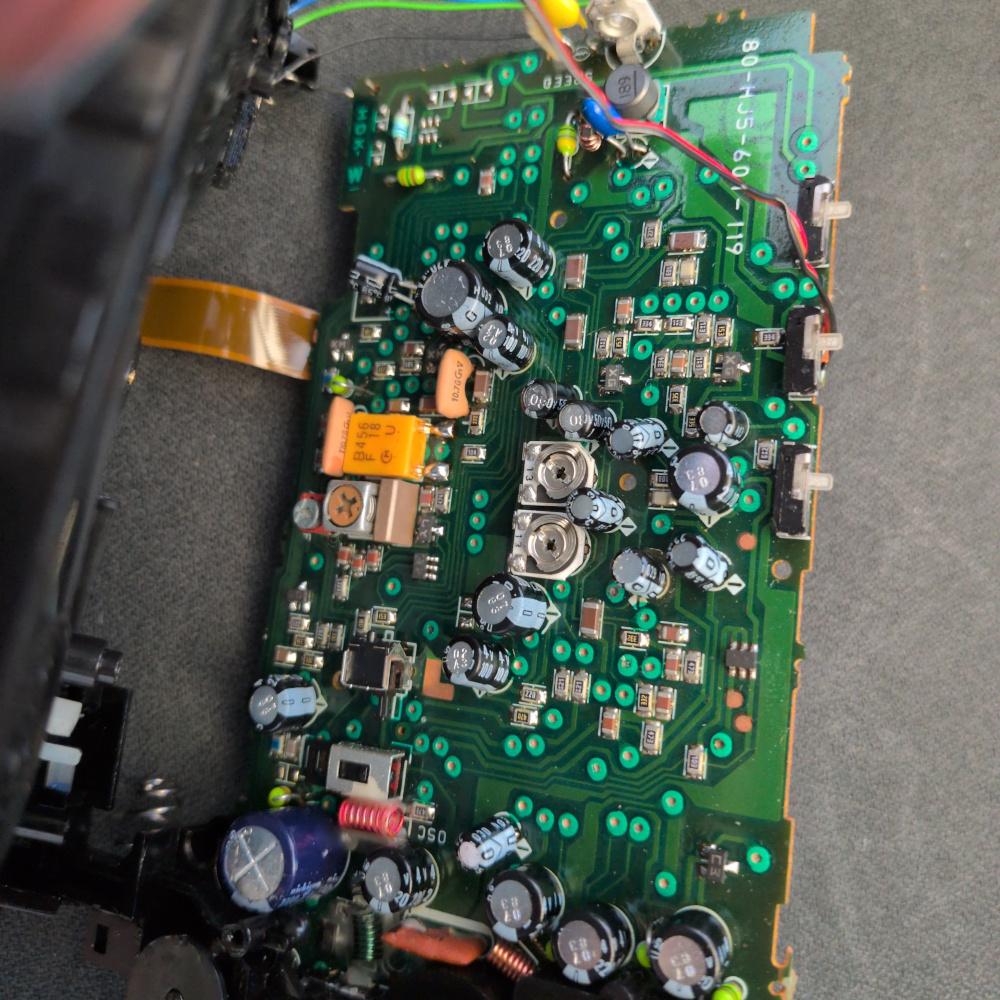 Old capacitors